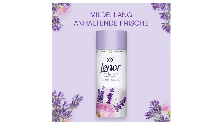 Lenor Wäscheparfüm light Lavendel & Seidenbaumblüte 160 g