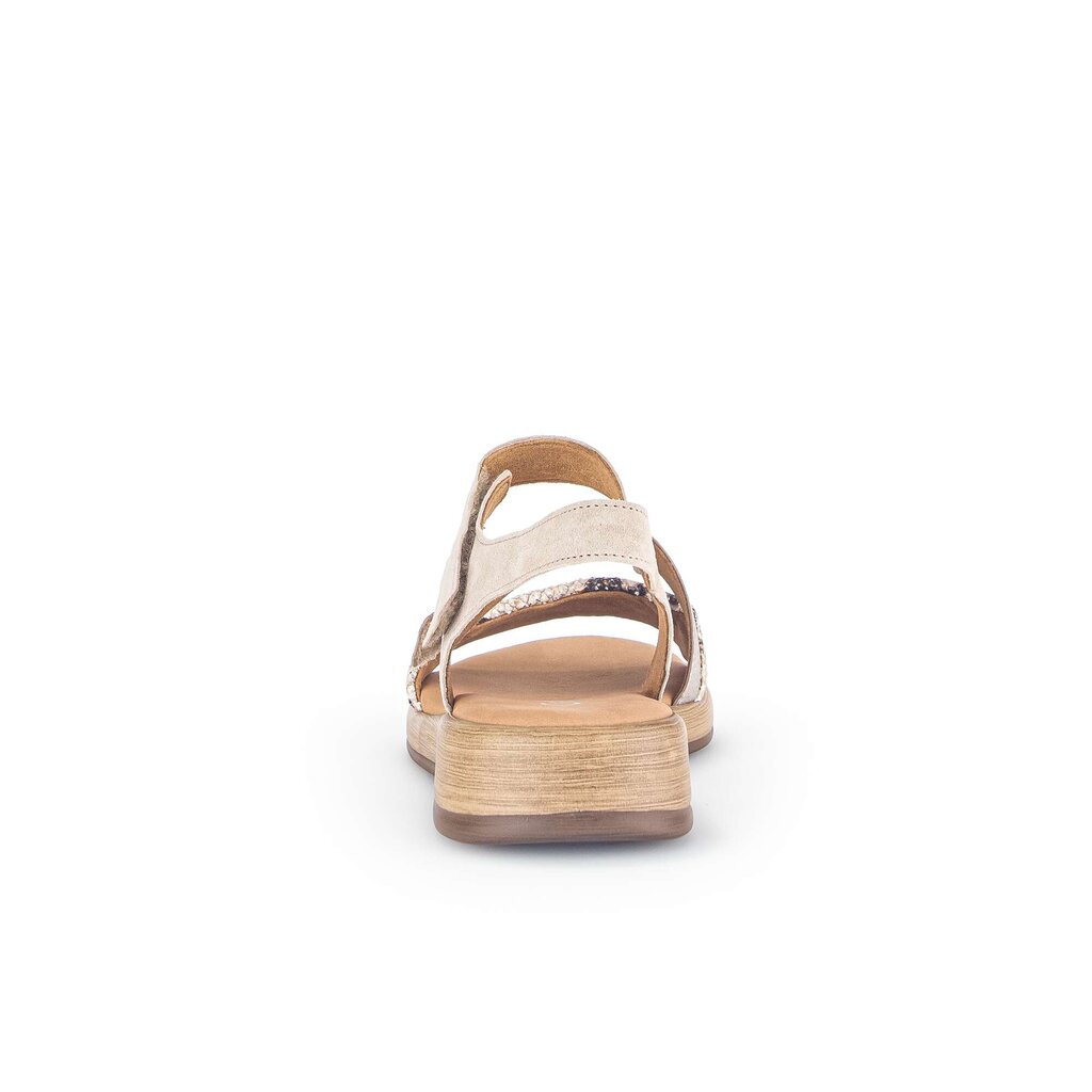 Gabor comfort Riemchensandale beige