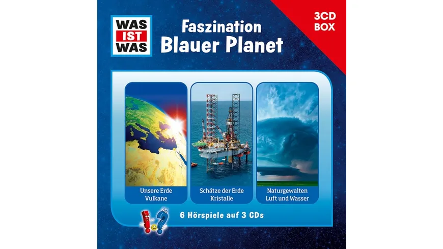 Was Ist Was 3-CD Hörspielbox Vol.9-Blauer Planet TESSLOFF