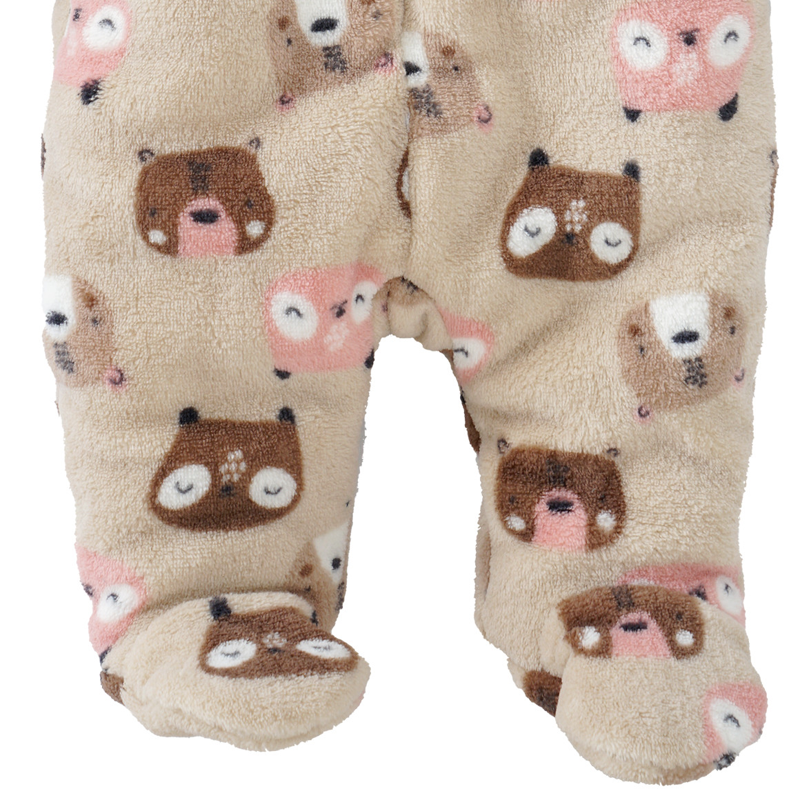 Newborn Overall mit Teddyplüsch