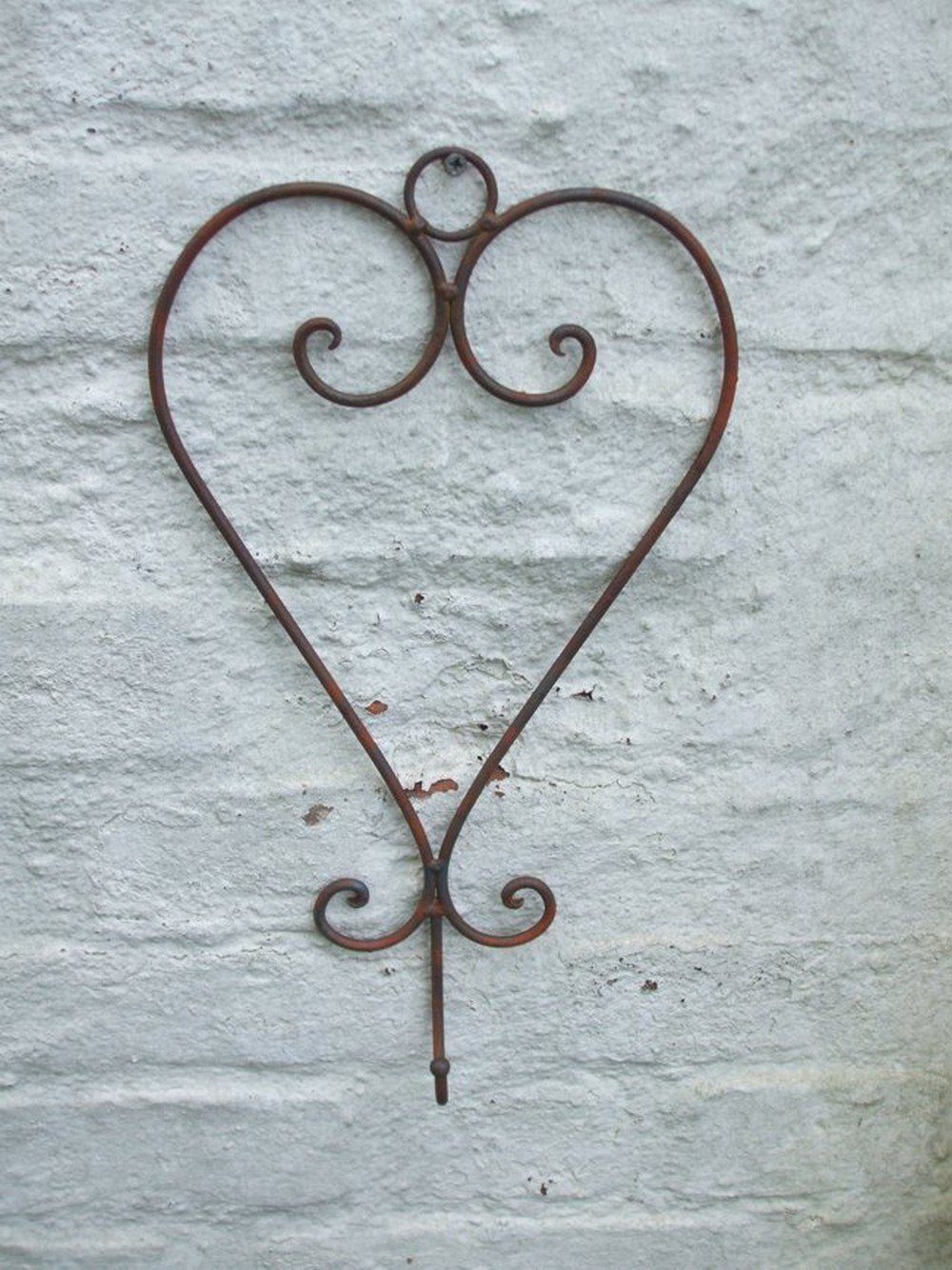 Deko-Impression Wandhaken Verzierter Wandhaken, Haken, Herz, Wandhalter, Eisen, (1-St)