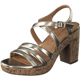 piece of mind Sandale in gold