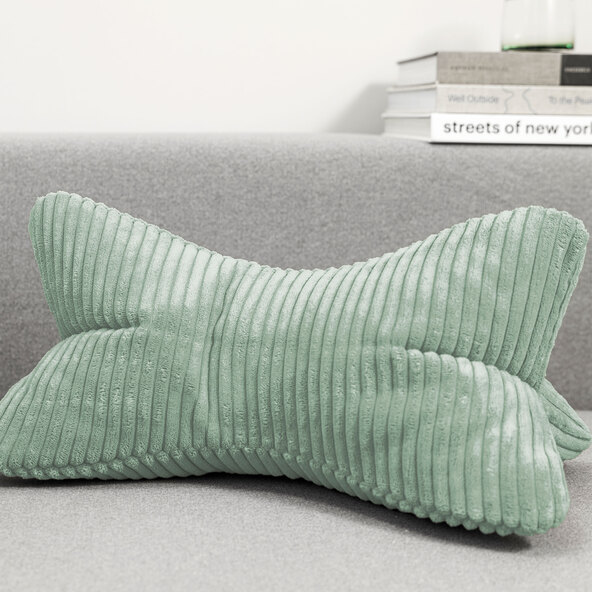Leseknochen Shara, 42 x 22 x 22 cm, salbei