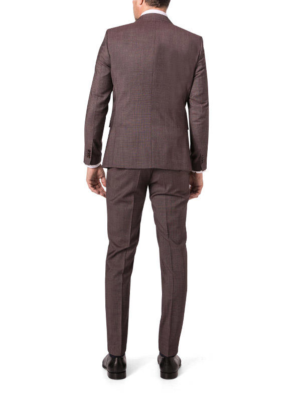 CG, Anzug, Slim Fit, Schurwoll-Stretch, bordeaux