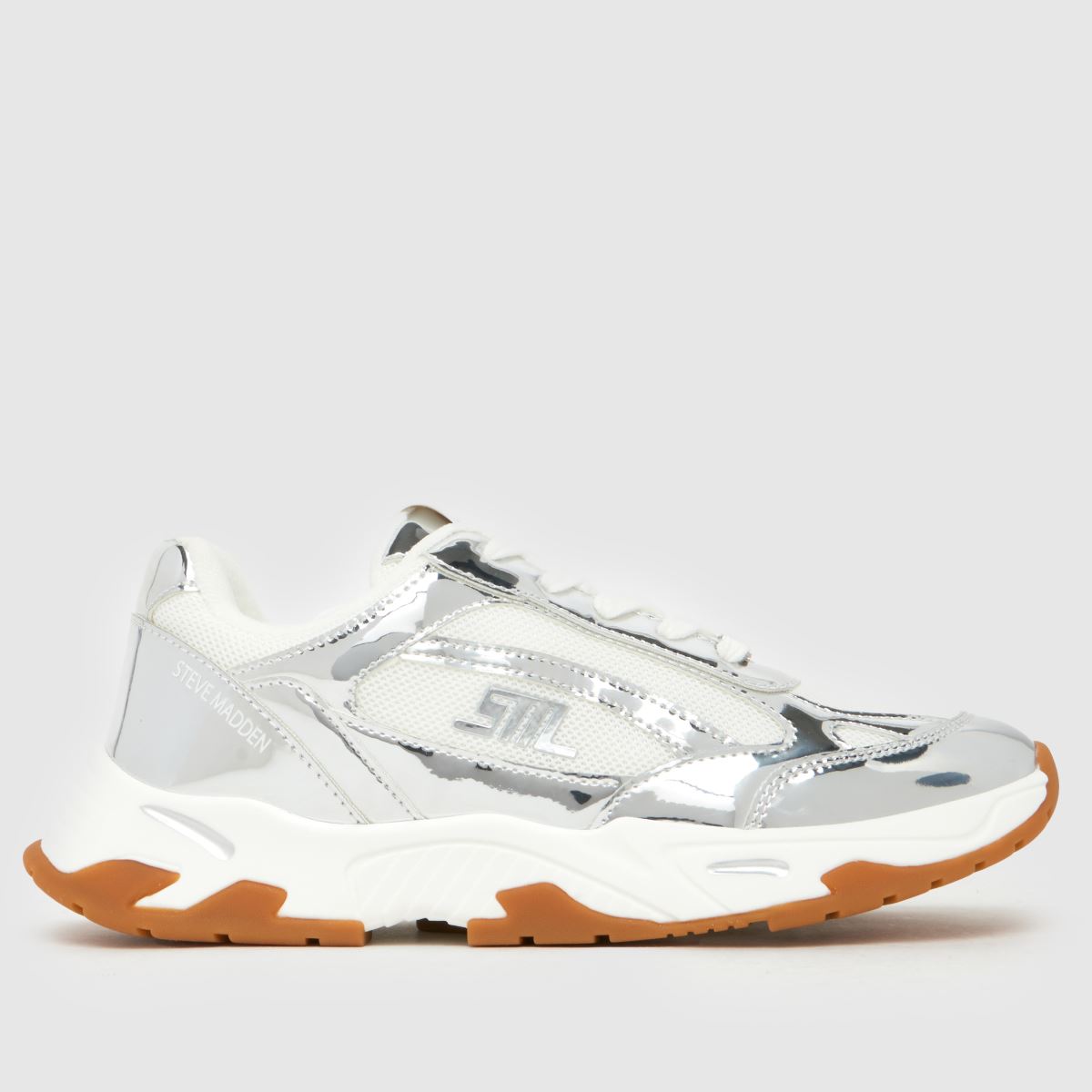 Steve Madden – Sneakpeak – Silverfärgade sneakers i flera färger