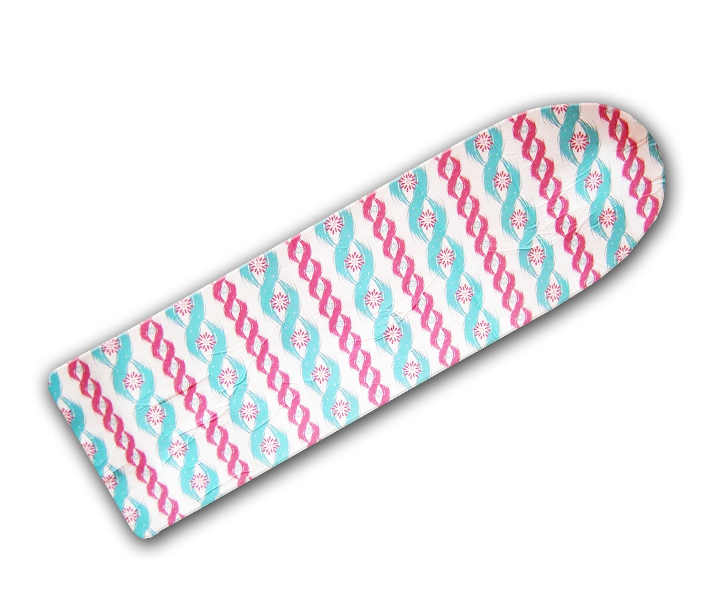 Reinex Bügelbrettbezug BÜGELBRETTBEZUG 150x51cm Dampfdurchlässig Bügeltischbezug Bügelbrett Bezug 74 (Spiral)