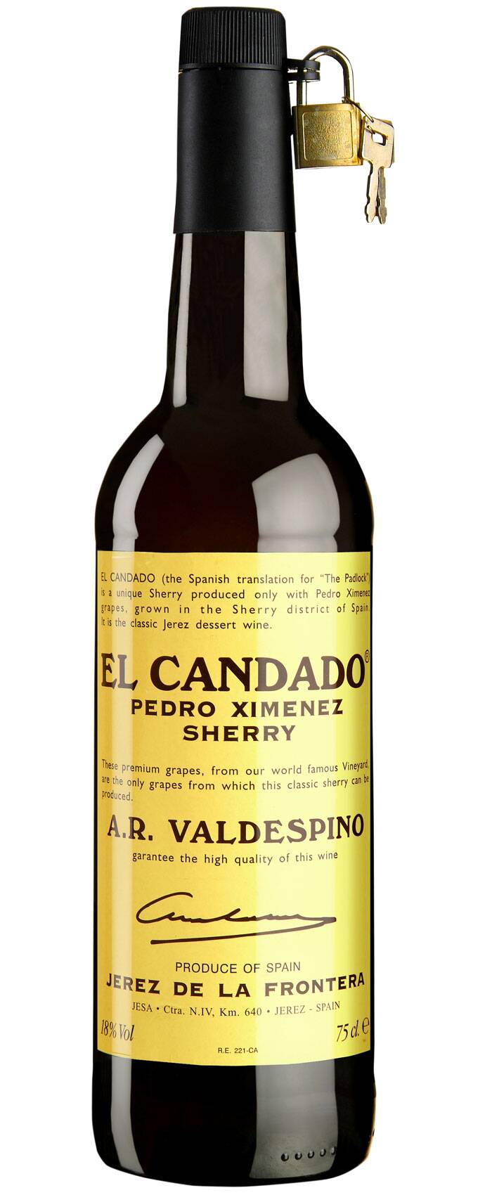 Valdespino Sherry Sherry Pedro Ximenez El Candado