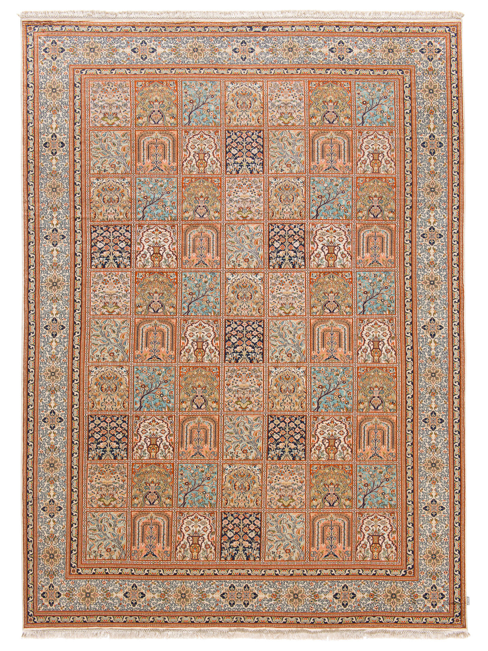 Kaschmir Seide 16/16 ca. 217 x 298 cm, Unikat / Einzelstück