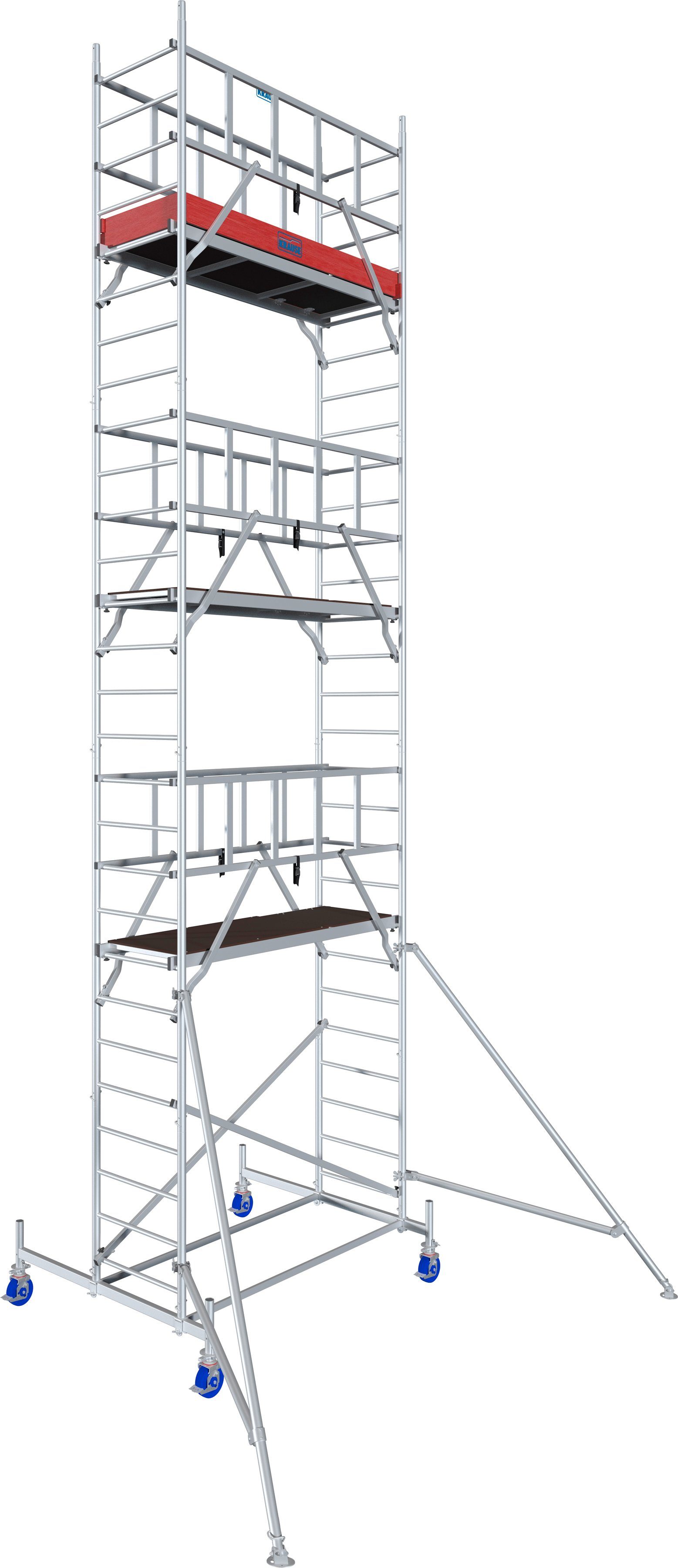 KRAUSE Fahrgerüst ProTec, (Set), Arbeitshöhe: 8,3 Meter