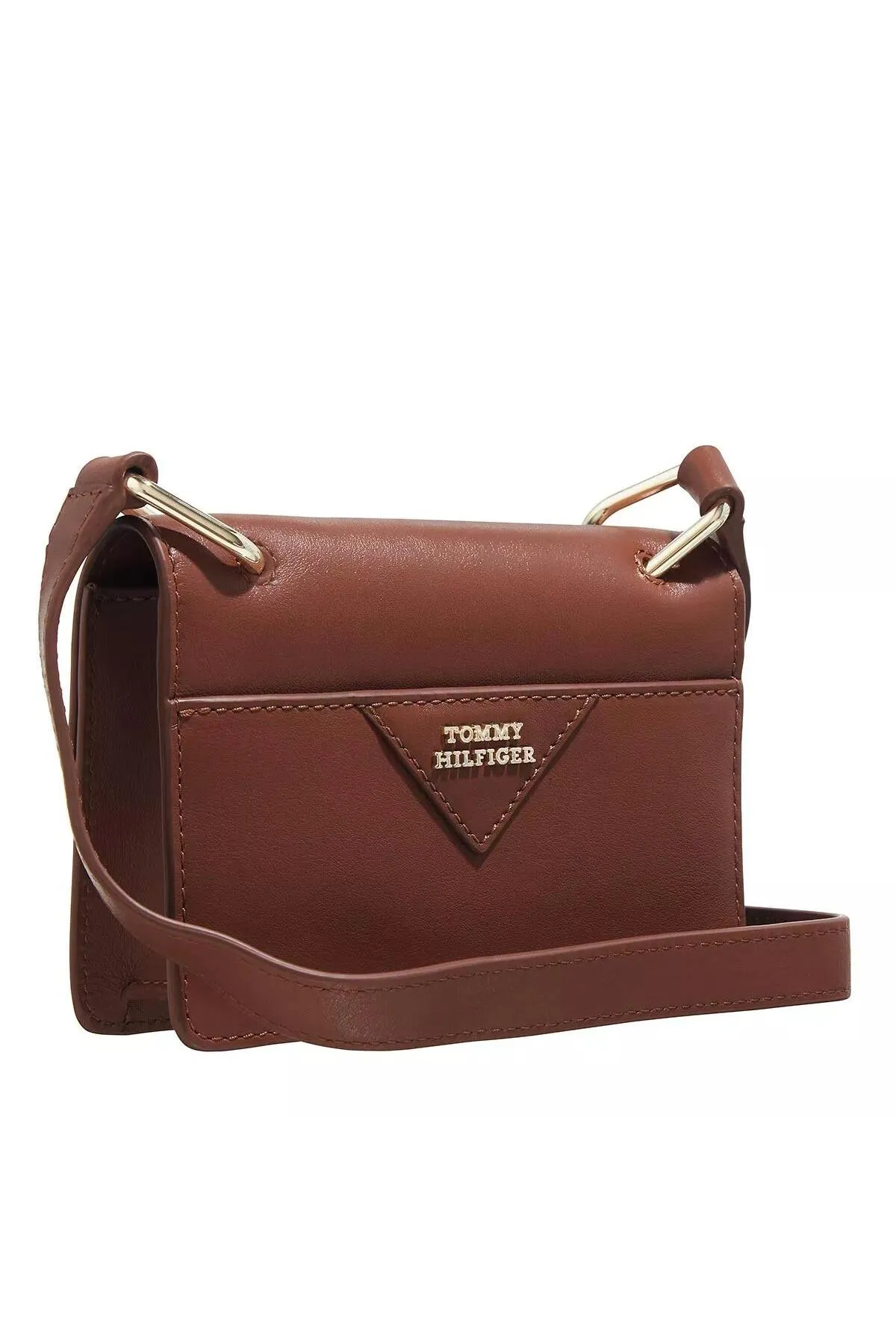 Tommy Hilfiger  Pushlock Leder Mn Crossover Co Cognac