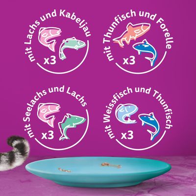 Jumbopack WHISKAS DUO Portionsbeutel 96 x 85 g