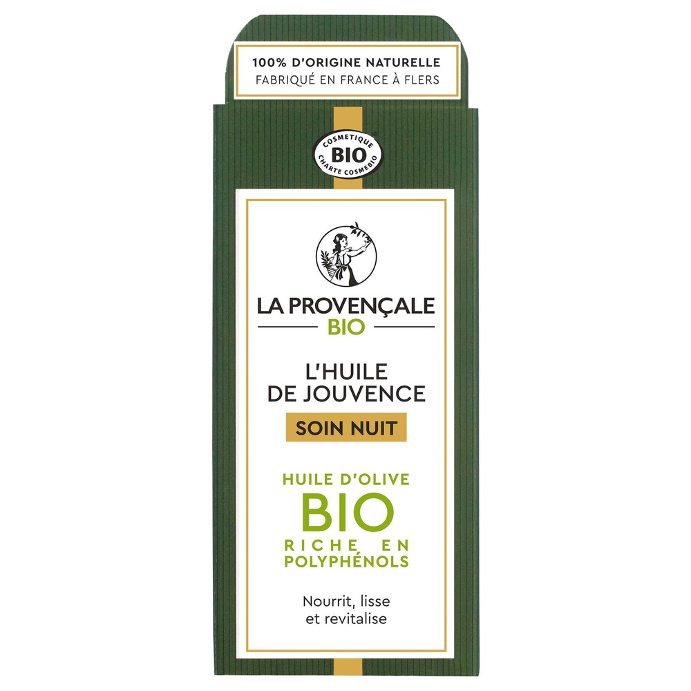 La Provençale Huile de Jouvence de Nuit Sérum Nuit Bio