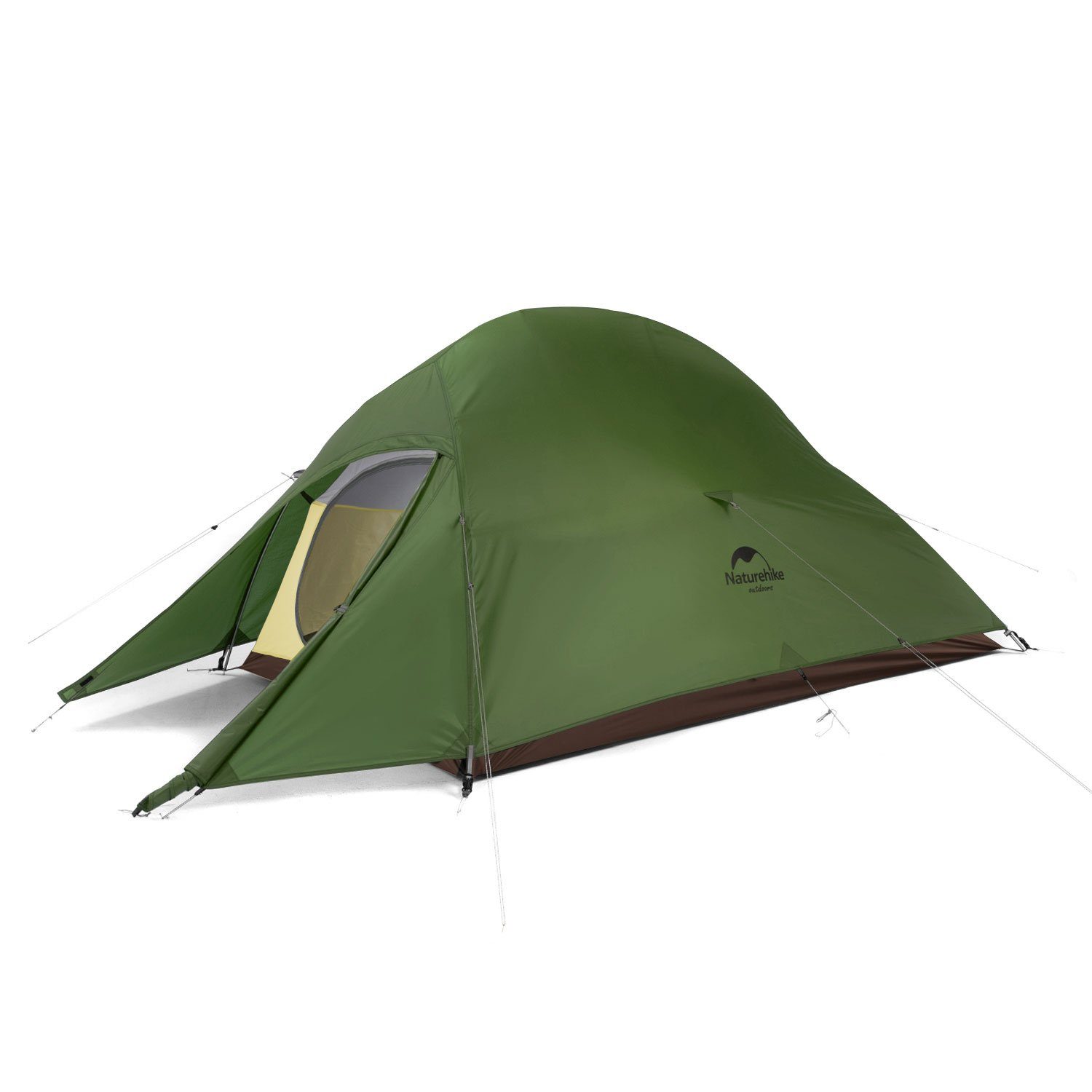 Naturehike Kuppelzelt Campingzelt Ultraleichtes Zelt Wasserdicht Leichtes Rucksackzelt, Personen: 2