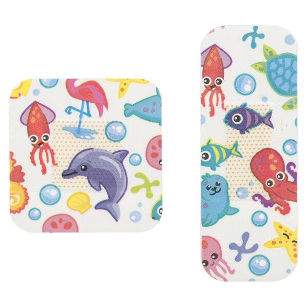Hansaplast Aqua Protect Kids 100 % vedenpitävät laastarit lääkinnällinen laite - 20 kpl