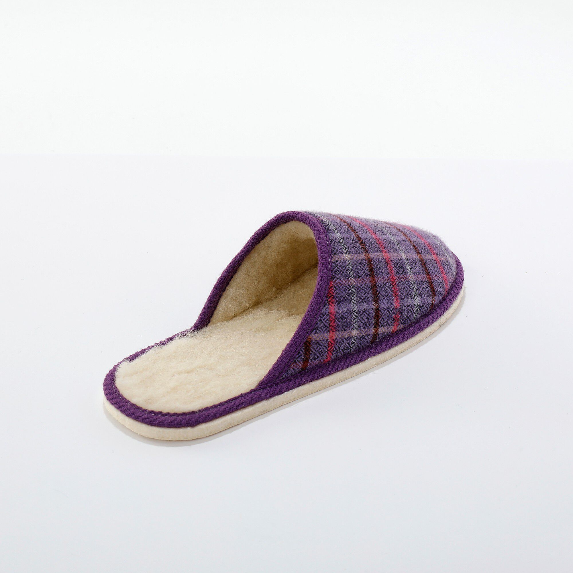 Chaussons mules plates silencieuses