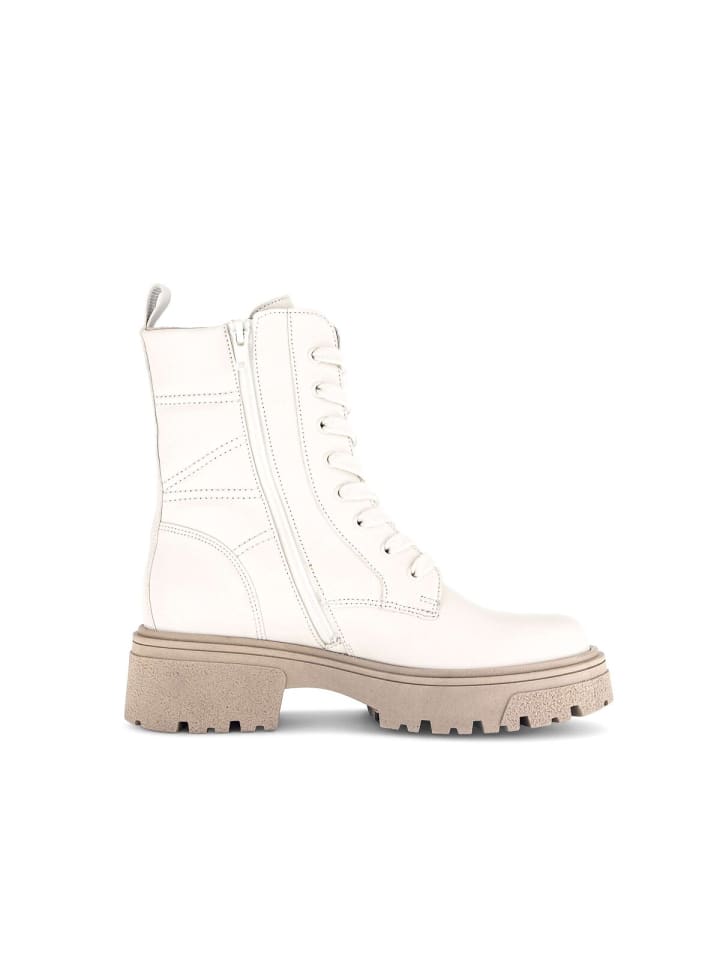 Gabor Fashion Schnürstiefeletten in beige günstig kaufen