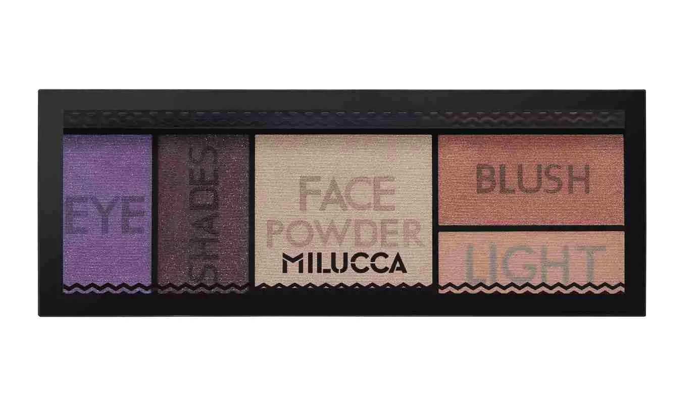 „Milucca I Chose Color“ veido ir akių makiažo paletė, 01