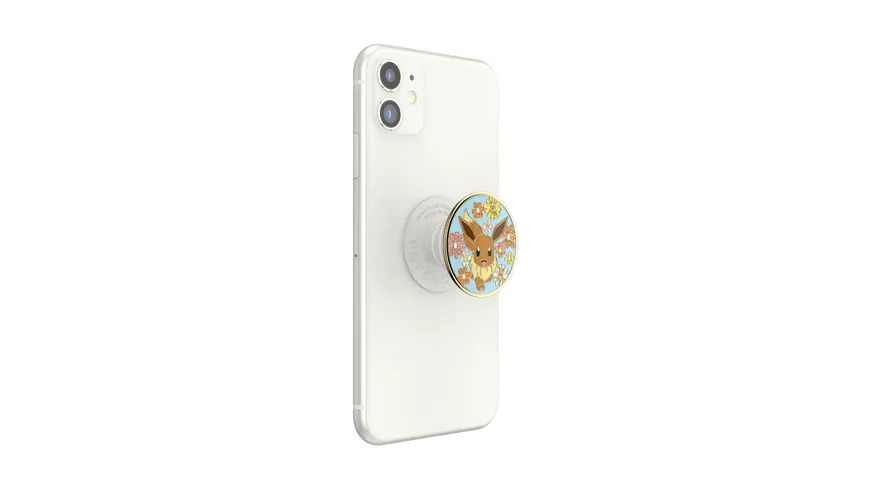 PopGrip - ausziehbarer Handy-Griff Handyhalter - Pokémon Enamel Floral Eevee