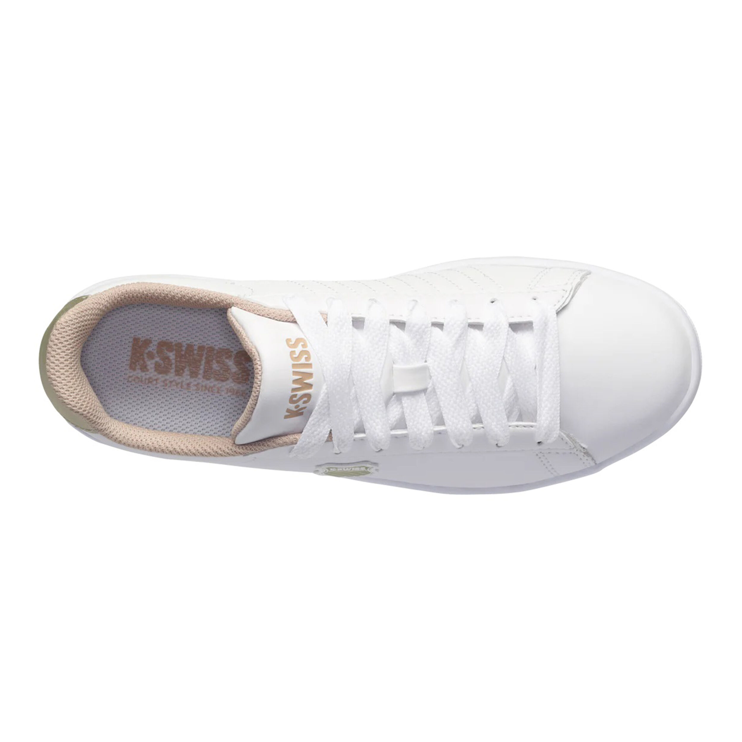 Court Shield Sneaker Damen - Weiß, Beige