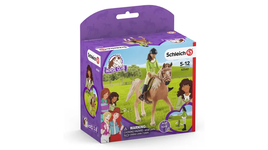 Schleich 42542 - Horse Club - Sarah & Mystery