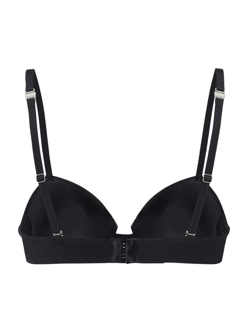 T-Shirt-BH aus Mikrofaser Modell 'Micro Lovers' in schwarz