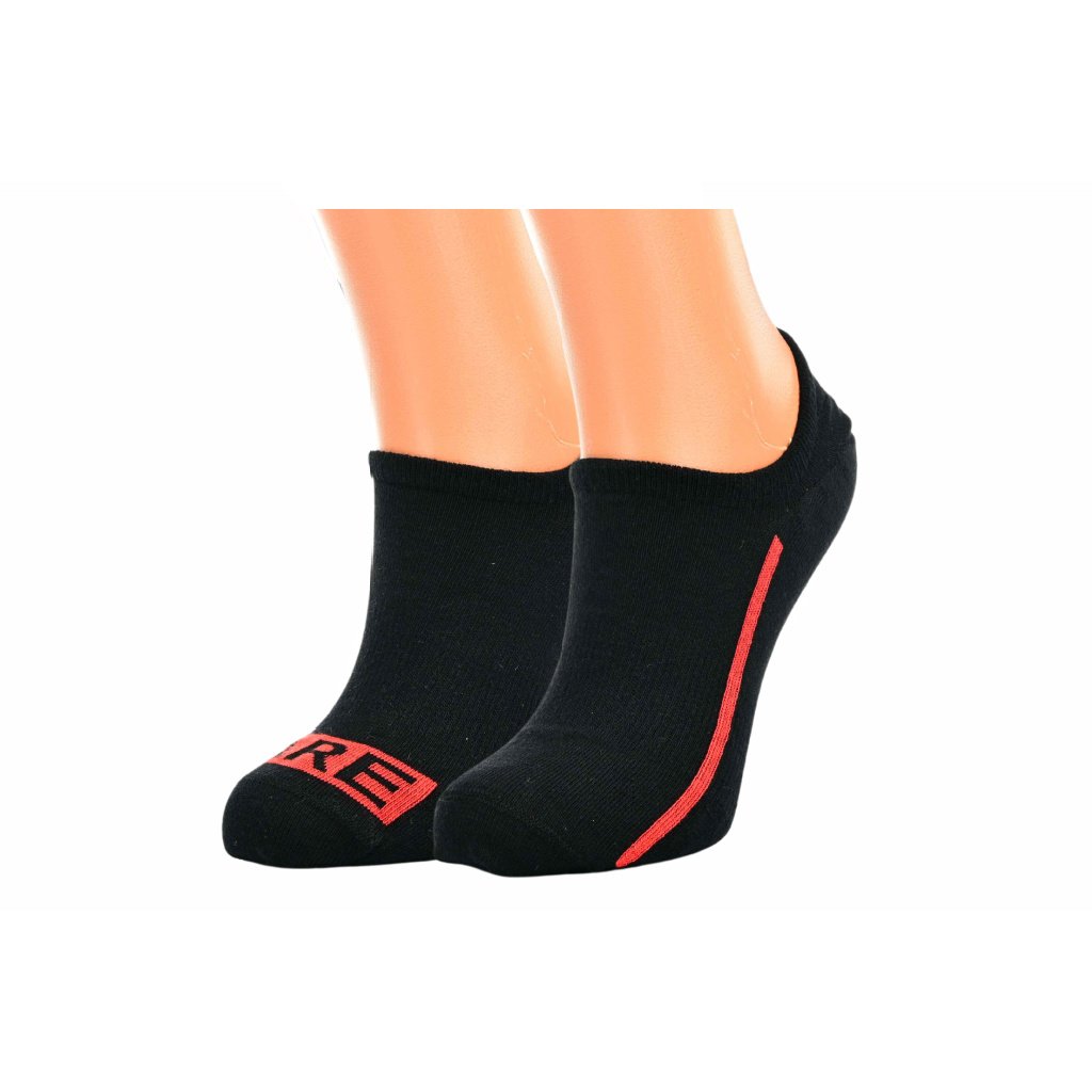 Footic Barefootan Extra Short Black Barfußsocken, 2 Paare
