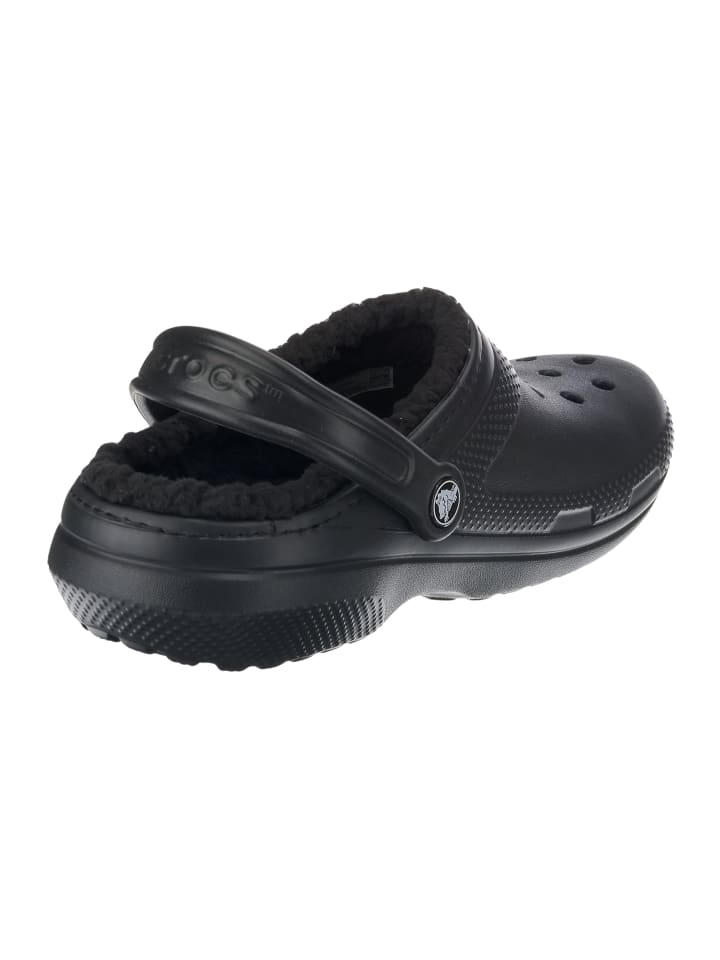 Crocs Clog 'Lined' in schwarz günstig kaufen