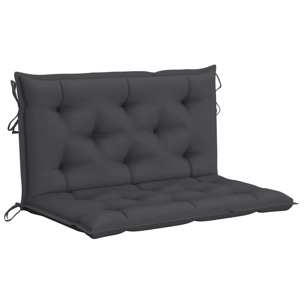 vidaXL Hollywoodschaukel Hollywoodschaukel mit Palmblättern und Kissen 202 cm Bambus, 1 tlg.