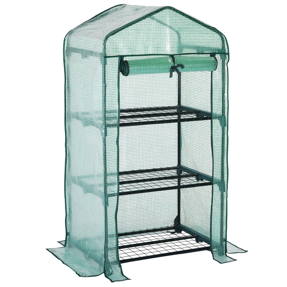 Casaria Gardebruk® Gardebruk Foliengewächshaus 126x49x69cm