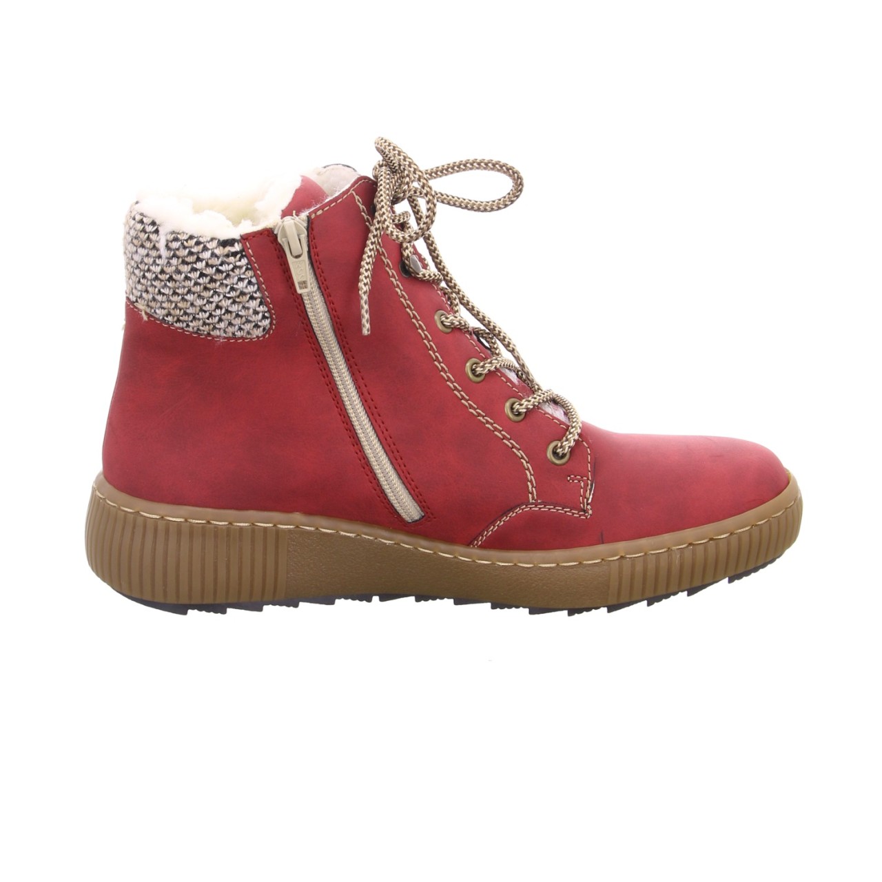 RIEKER Komfort Sandalen rot