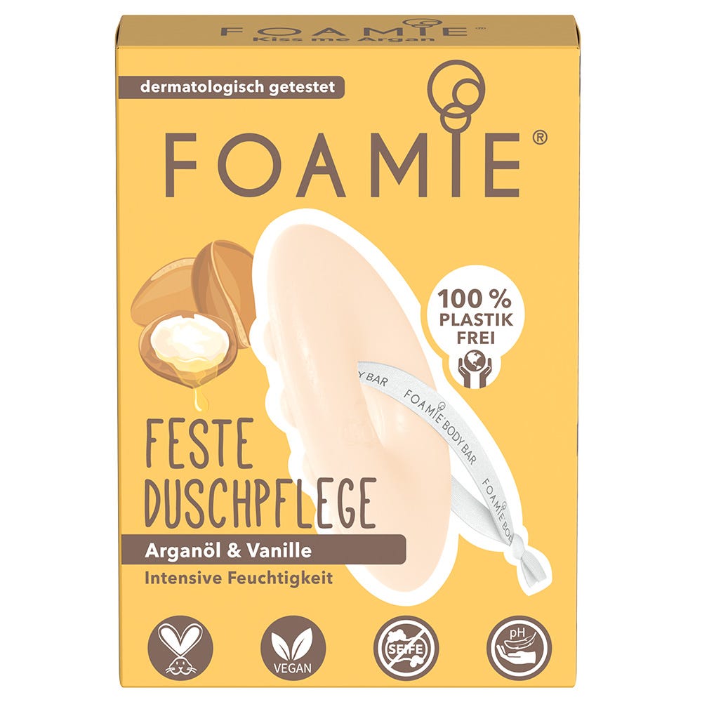 FOAMIE Feste Duschpflege Kiss me Argan