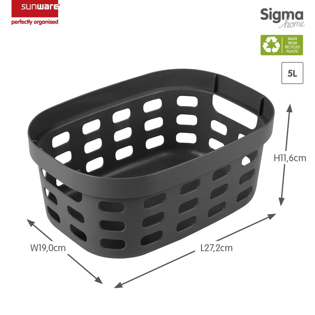 Sunware Sigma Home 5 Liter Korb