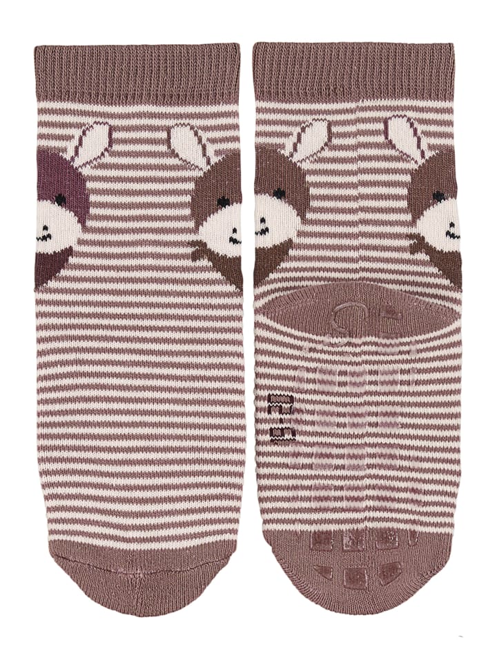 Sterntaler GOTS ABS Socken 2er-Pack Emmi in braun günstig kaufen
