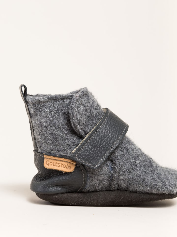 Gottstein Krabbelschuhe Bootee in grau günstig kaufen