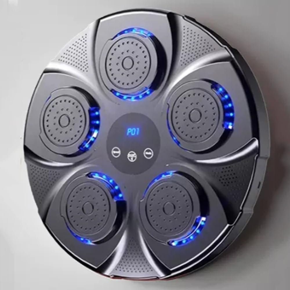 RYSH Sportanzug Elektronische Musik-Boxmaschine,Boxausrüstung mit Bluetooth-Verbindung, Indoor-Boxtrainingsgeräte für Kinder, Jugendliche und Erwachsene.