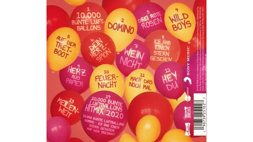 10.000 bunte Luftballons
