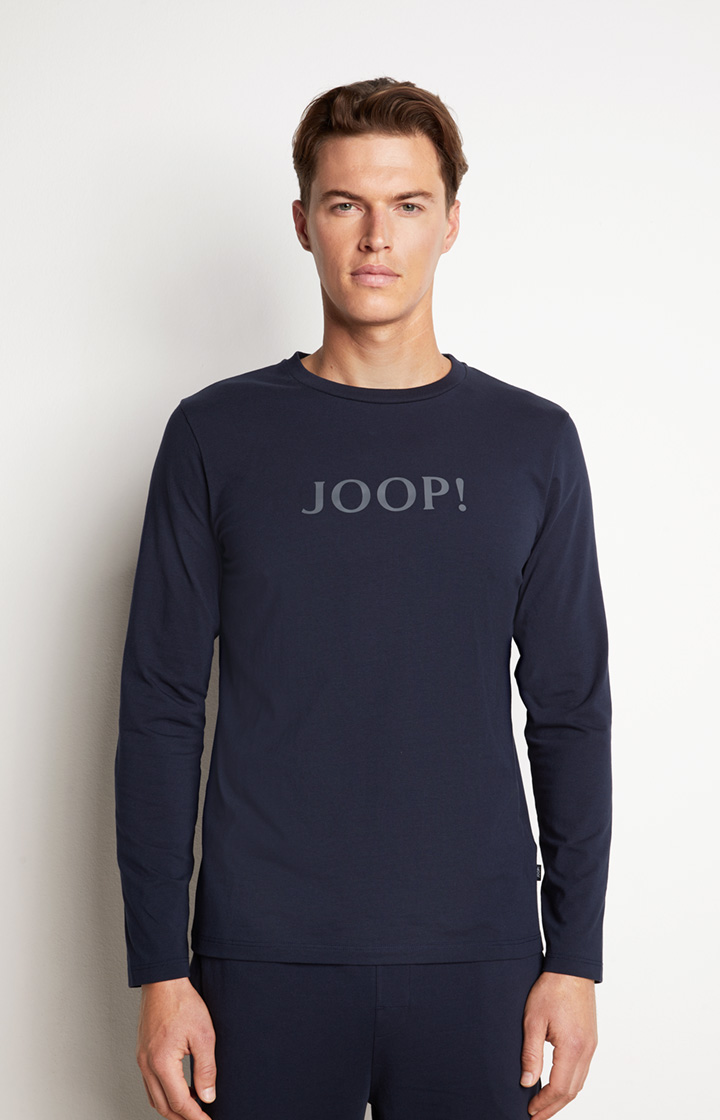 Loungewear Longsleeve in Dunkelblau