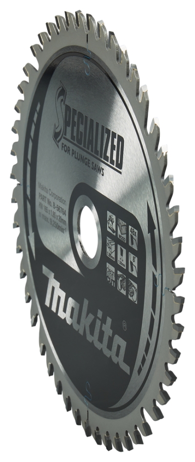 Makita Accessories B-56764 Λεπίδα πριονιού Specialized HM 165 x 20 x 48T πάχος 1,25mm