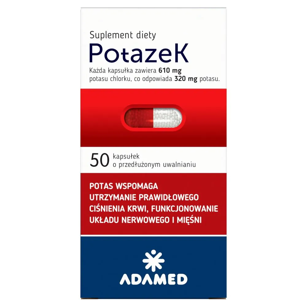 Potazek 610 mg kalijum hlorid 50 kapsula sa produženim oslobađanjem