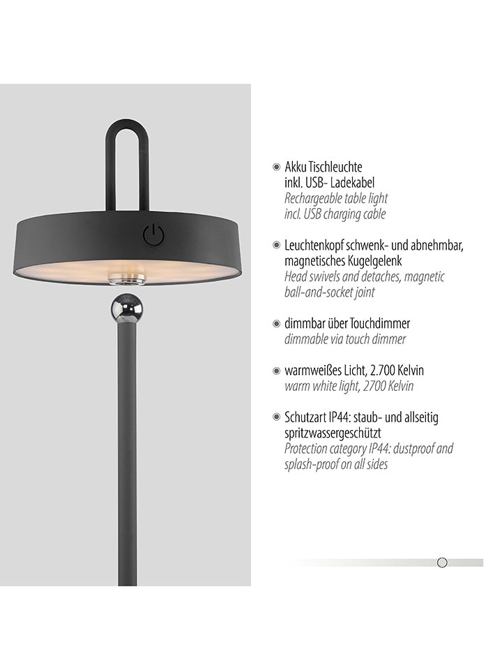 Just Light LED-Tischleuchte 