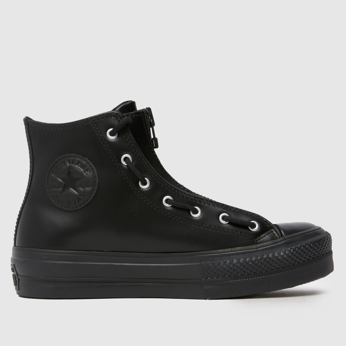 Converse All Star Lift Hi cipők fekete színben