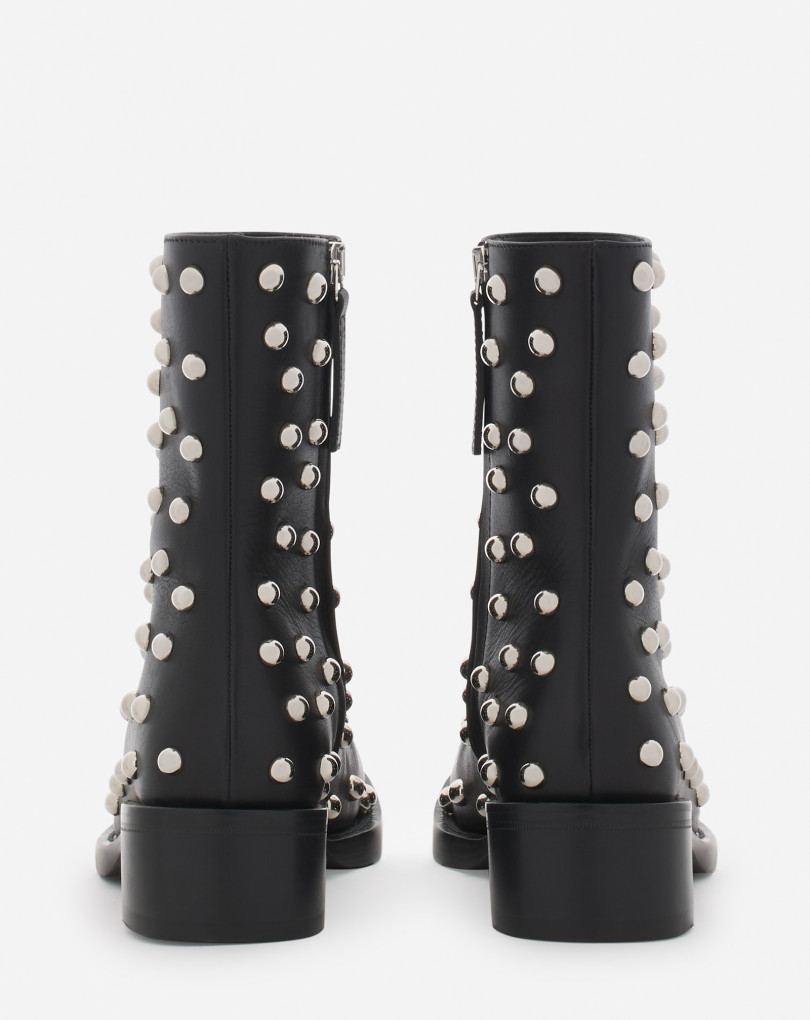 BOTTINES MEDLEY EN CUIR AVEC STUDS