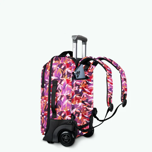 Soft 2-wheel suitcase XS Montreuil burgundy