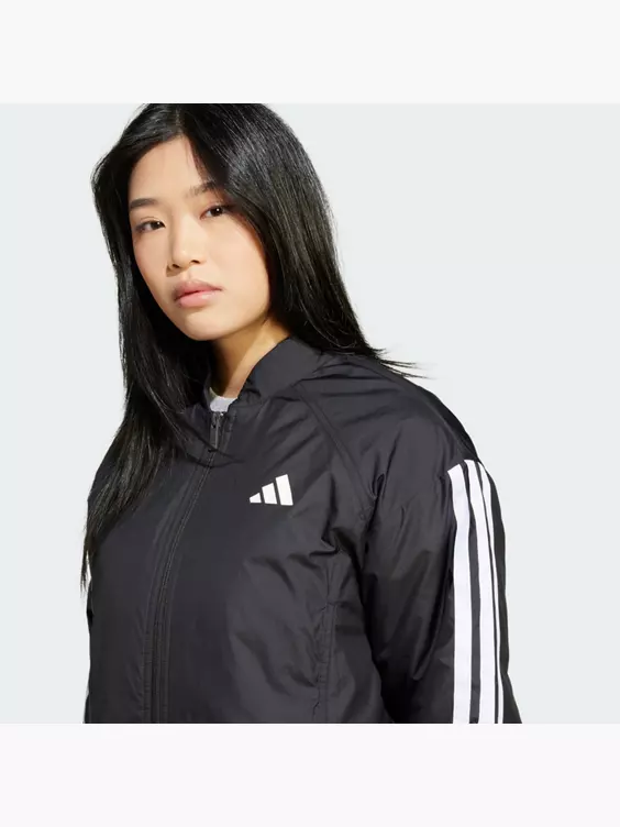 adidas Essentials 3-Streifen Insulated Crop Bomberjacke