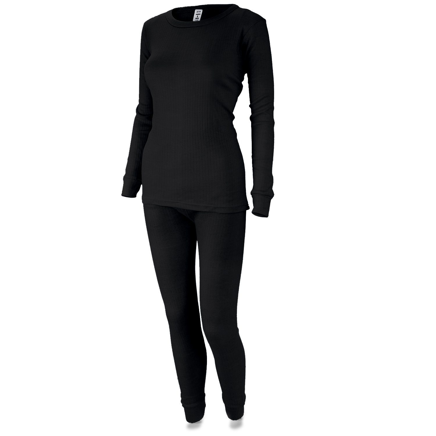 Black Snake Thermounterhemd cozy (Set, 2-St) Thermounterwäsche Set 2x Unterhemd + Unterhose