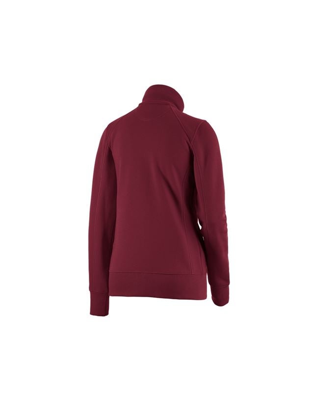 e.s. Sweatjacke poly cotton, Damen