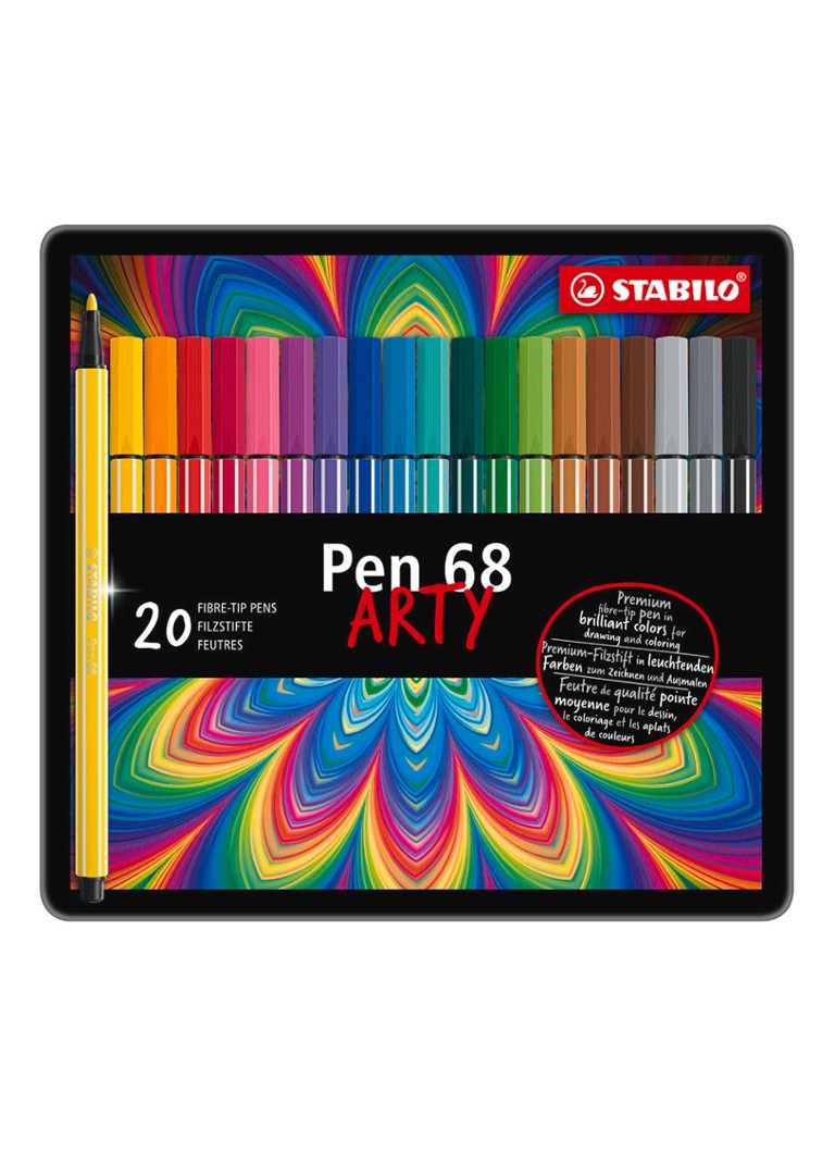 Set di 20 pennarelli Stabilo Pen 68 Arty.