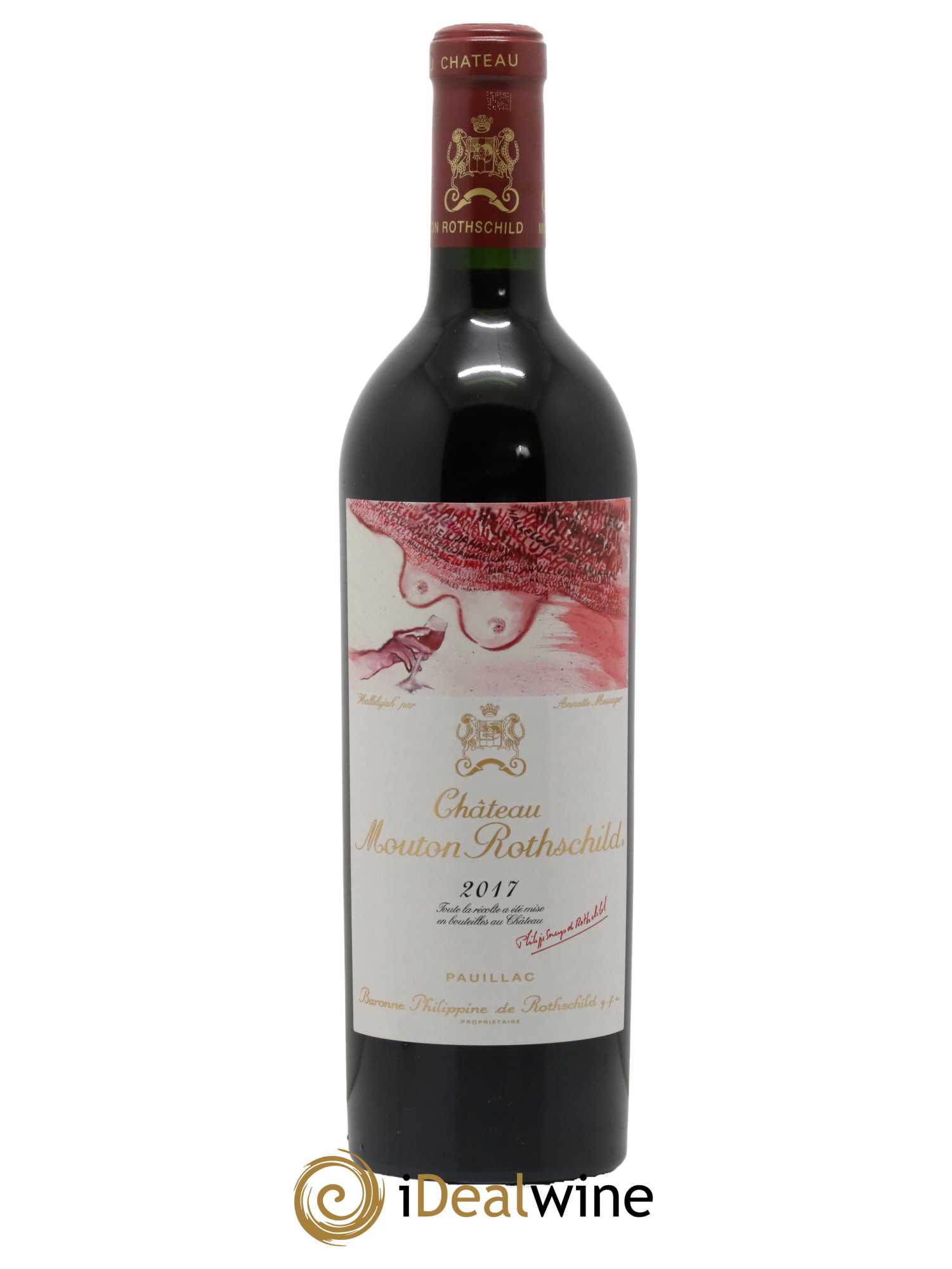 Château Mouton Rothschild 1er Grand Cru Classé  2017 - Lot de 1 Bouteille