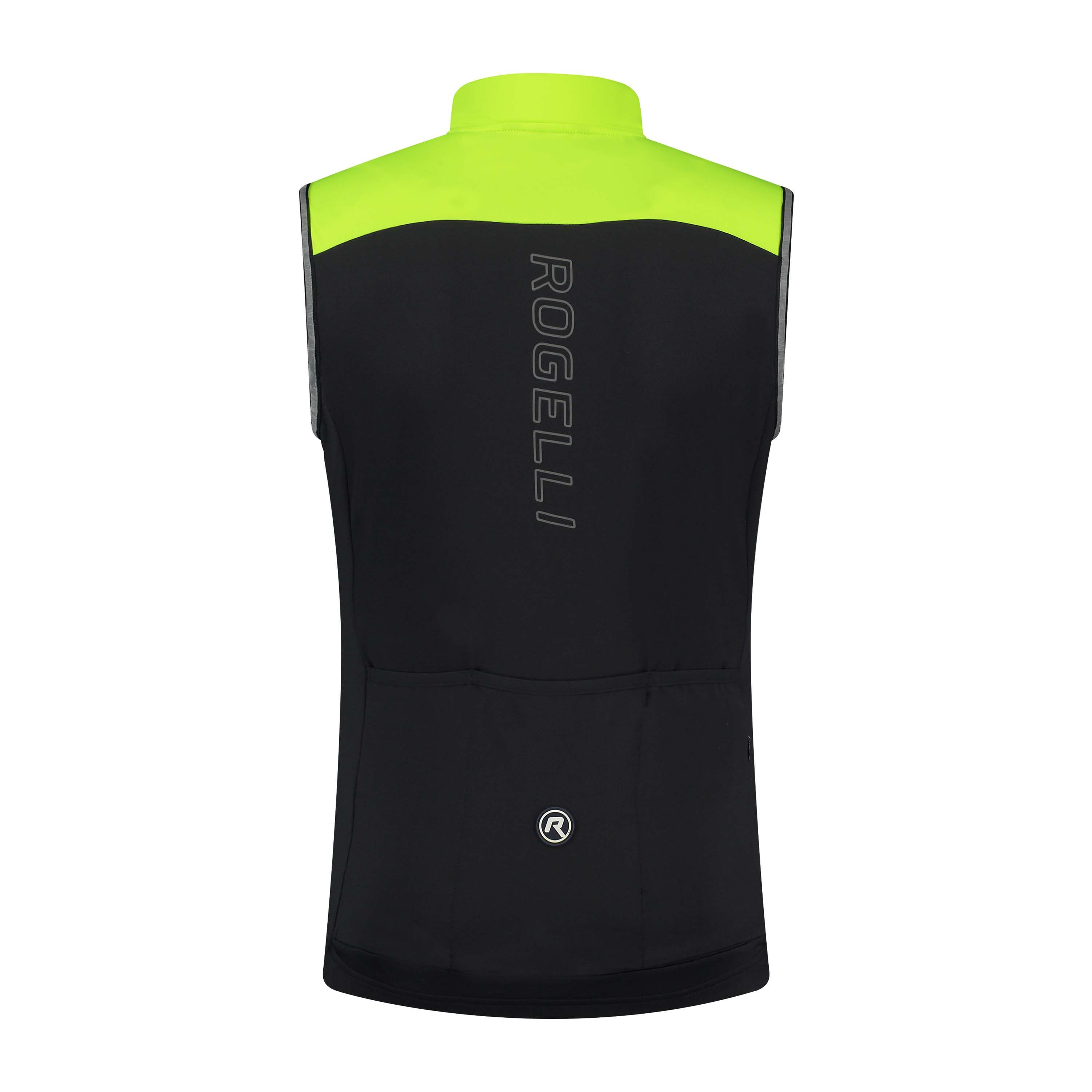 Rogelli Essential Fluor Herren Fahrradweste