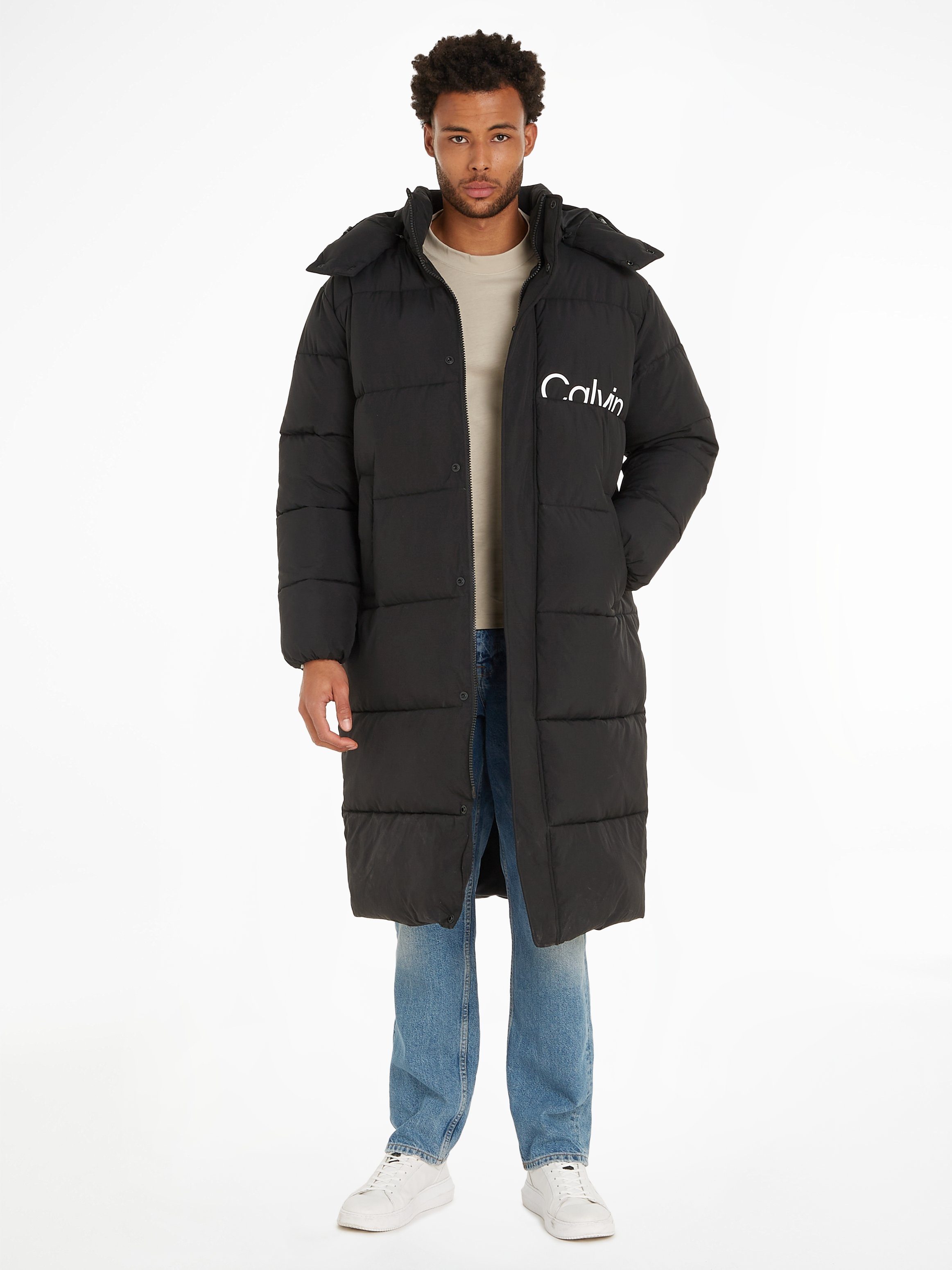 Calvin Klein Jeans Steppjacke ESSENTIALS NON DOWN LONG PARKA